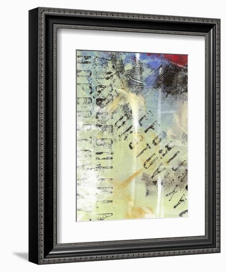 1 Urban Texture 4-Jan Weiss-Framed Art Print