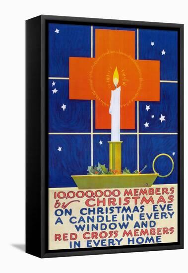 10,000,000 Members by Christmas-null-Framed Stretched Canvas