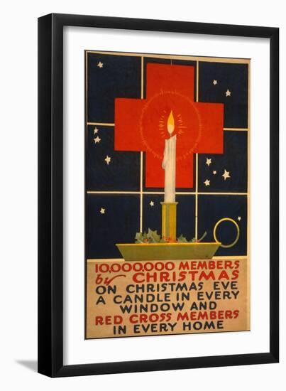 10,000,000 Members by Christmas-null-Framed Giclee Print