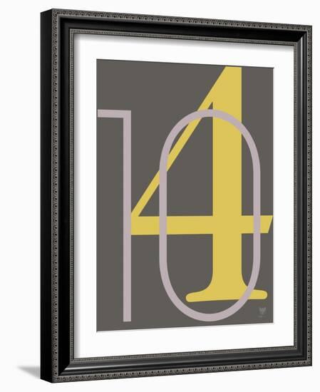 10-4-null-Framed Art Print