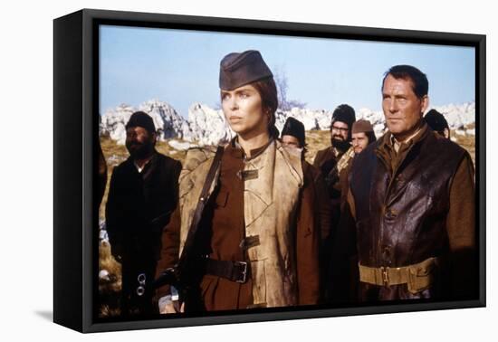 10 FROM NAVARONE, 1978 directed by GUY HAMILTON with Barbara Bach and Robert Shaw (photo)-null-Framed Stretched Canvas