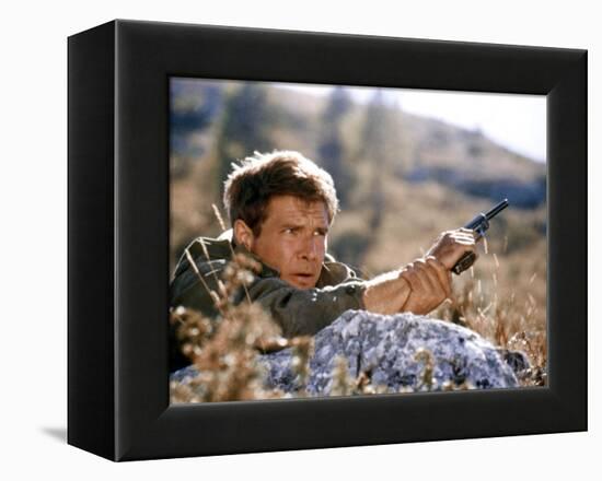 10 FROM NAVARONE, 1978 directed by GUY HAMILTON with Harrison Ford (photo)-null-Framed Stretched Canvas