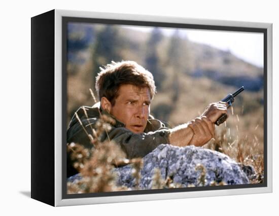 10 FROM NAVARONE, 1978 directed by GUY HAMILTON with Harrison Ford (photo)-null-Framed Stretched Canvas