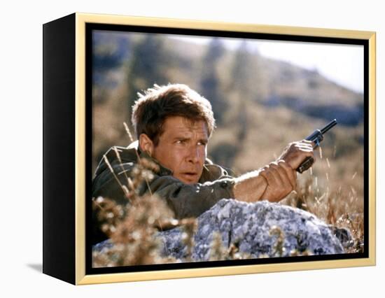 10 FROM NAVARONE, 1978 directed by GUY HAMILTON with Harrison Ford (photo)-null-Framed Stretched Canvas