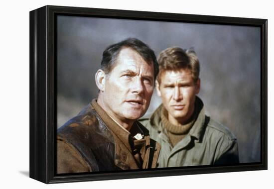 10 FROM NAVARONE, 1978 directed by GUY HAMILTON with Robert Shaw and Harrison Ford (photo)-null-Framed Stretched Canvas