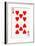 10 of Hearts from a deck of Goodall & Son Ltd. playing cards, c1940-Unknown-Framed Giclee Print