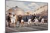 100 m Race at Olympic Games in Athens 1896-null-Mounted Photographic Print