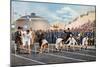 100 Metres Sprint Race at the Olympic Games, Athens, 1896-null-Mounted Giclee Print