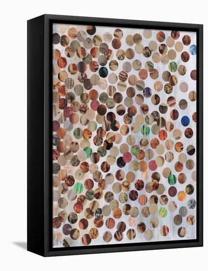 100 Pennies I-Natalie Avondet-Framed Stretched Canvas