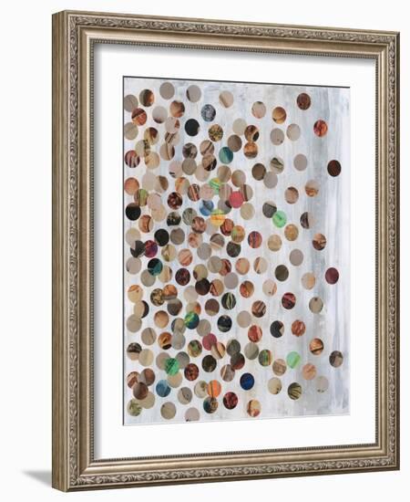 100 Pennies II-Natalie Avondet-Framed Art Print