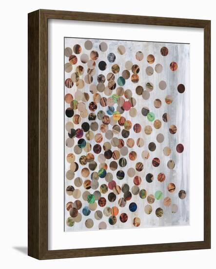 100 Pennies II-Natalie Avondet-Framed Art Print