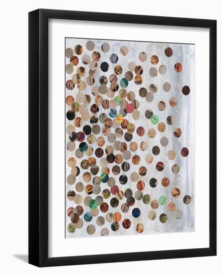 100 Pennies II-Natalie Avondet-Framed Art Print