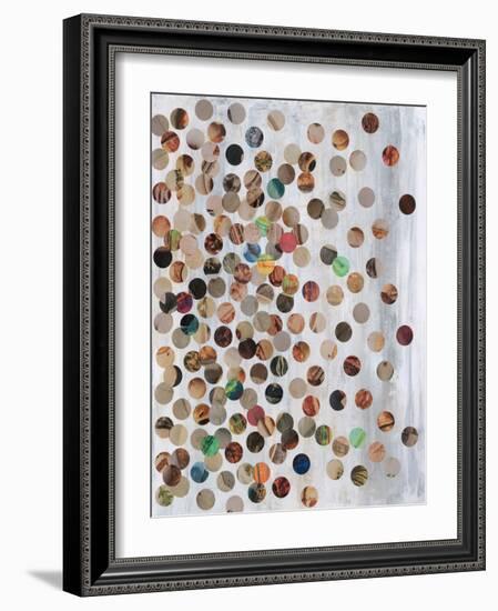 100 Pennies II-Natalie Avondet-Framed Art Print