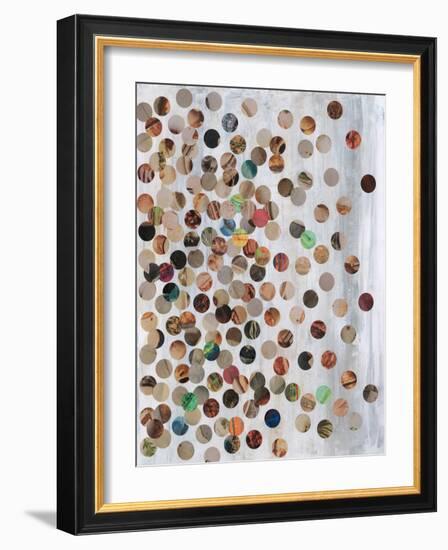 100 Pennies II-Natalie Avondet-Framed Art Print