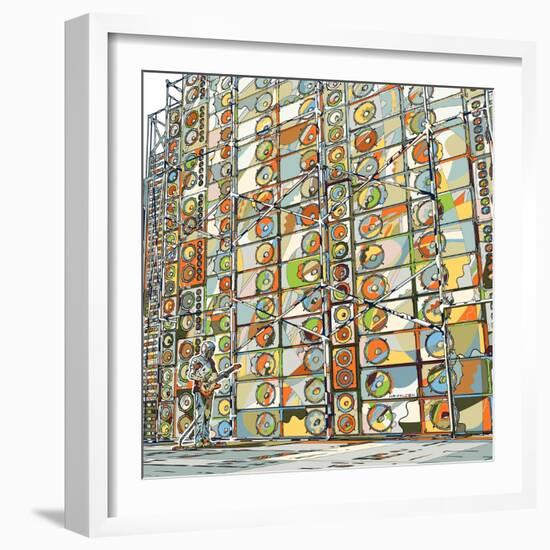 1000 Units-HR-FM-Framed Art Print