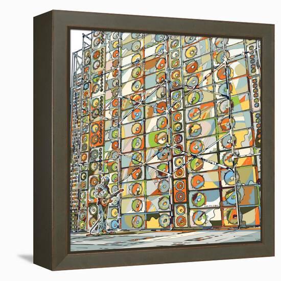 1000 Units-HR-FM-Framed Stretched Canvas