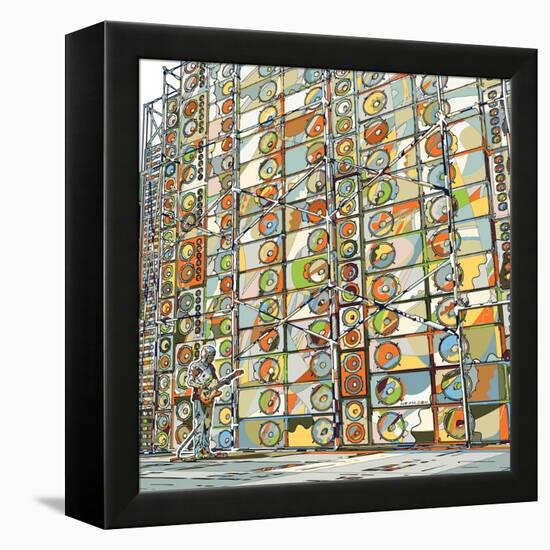 1000 Units-HR-FM-Framed Stretched Canvas