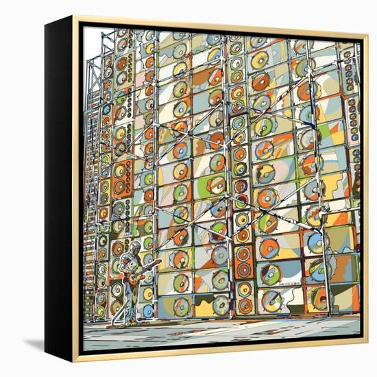 1000 Units-HR-FM-Framed Stretched Canvas