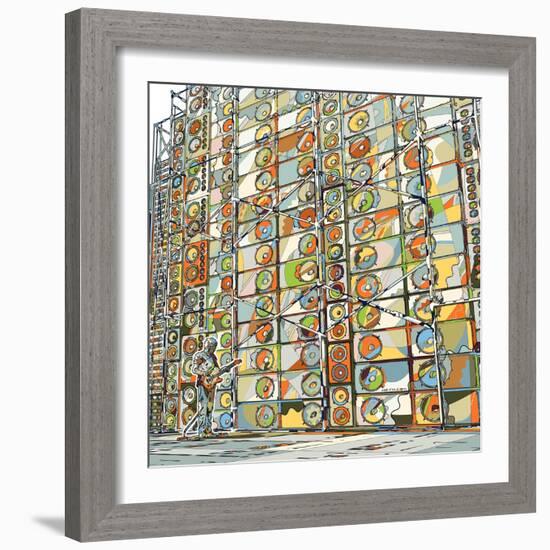 1000 Units-HR-FM-Framed Art Print