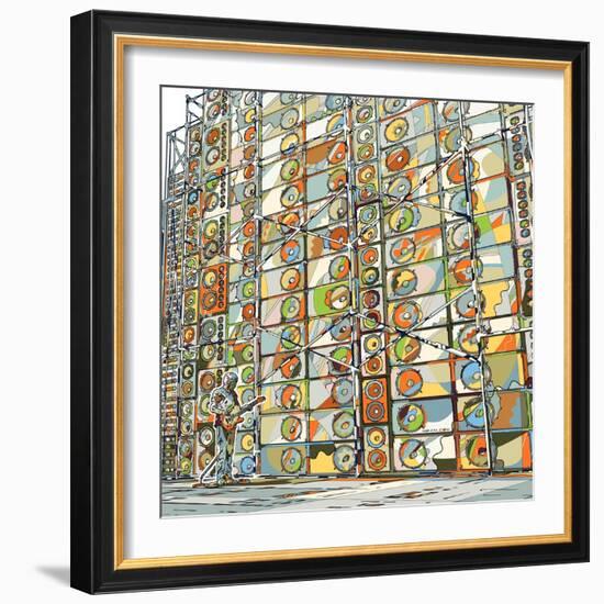 1000 Units-HR-FM-Framed Art Print