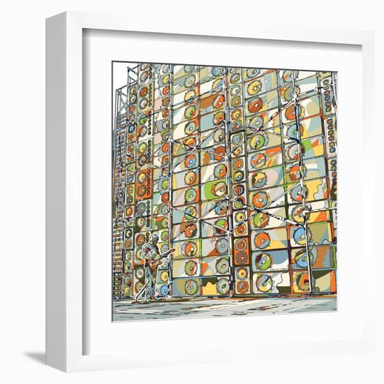 1000 Units-HR-FM-Framed Art Print