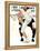 "100th Anniversary of Baseball" Saturday Evening Post Cover, July 8,1939-Norman Rockwell-Framed Premier Image Canvas