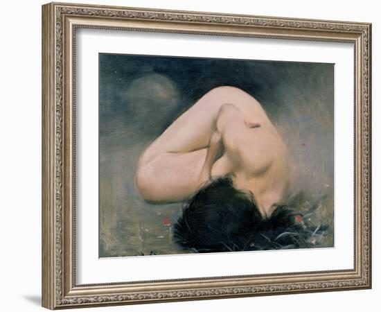 103-0079519/1 Nude Woman-Ramon Casas i Carbo-Framed Giclee Print