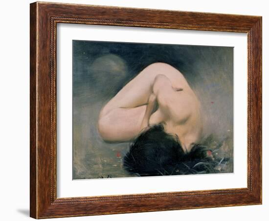 103-0079519/1 Nude Woman-Ramon Casas i Carbo-Framed Giclee Print