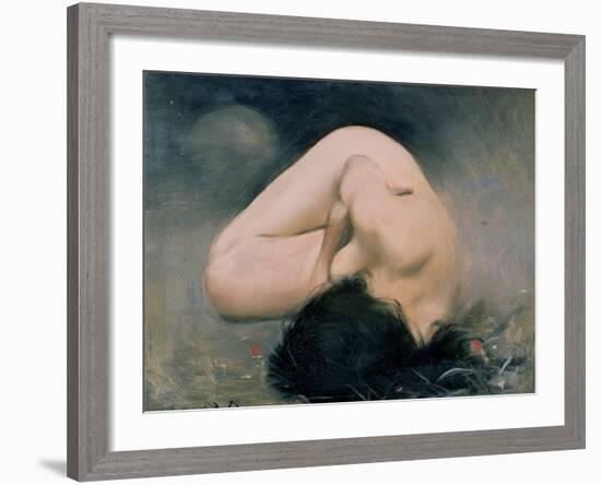 103-0079519/1 Nude Woman-Ramon Casas i Carbo-Framed Giclee Print