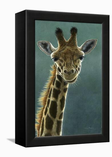 1031 Giraffe Beauty-Jeremy Paul-Framed Premier Image Canvas