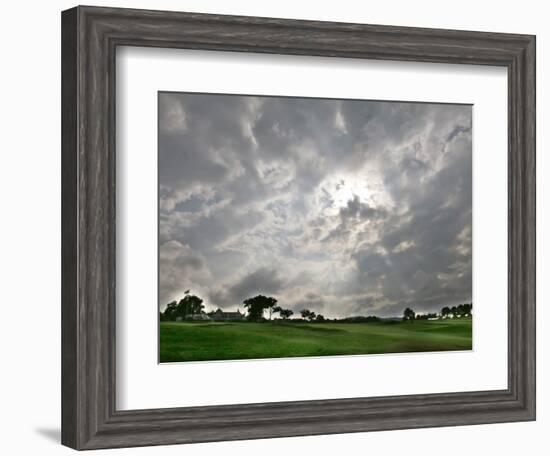 107th U.S. Open Championship, Oakmont, Pennsylvania-Gene J. Puskar-Framed Photographic Print