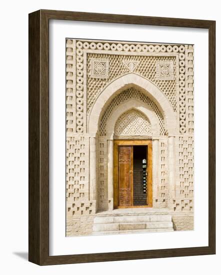 10th Century Ismail Samani Mausaleum, Samani Park, Bukhara, Uzbekistan-Jane Sweeney-Framed Photographic Print