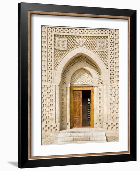 10th Century Ismail Samani Mausaleum, Samani Park, Bukhara, Uzbekistan-Jane Sweeney-Framed Photographic Print