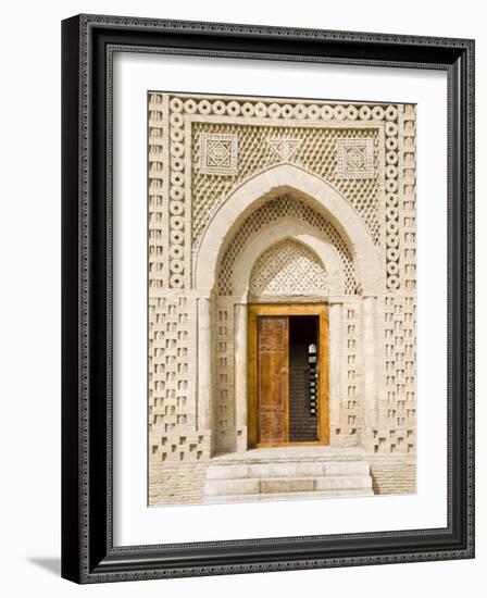 10th Century Ismail Samani Mausaleum, Samani Park, Bukhara, Uzbekistan-Jane Sweeney-Framed Photographic Print