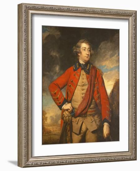 10th Earl of Pembroke (1734-94) 1765-67-Sir Joshua Reynolds-Framed Giclee Print