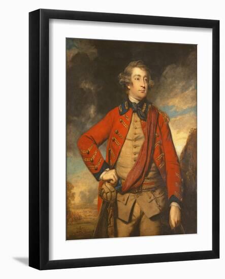 10th Earl of Pembroke (1734-94) 1765-67-Sir Joshua Reynolds-Framed Giclee Print