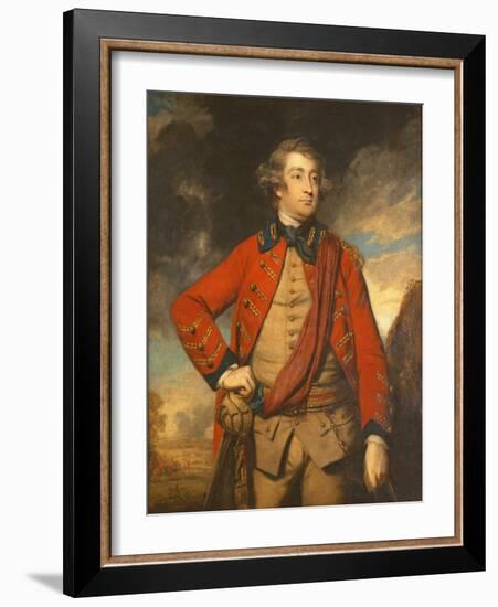 10th Earl of Pembroke (1734-94) 1765-67-Sir Joshua Reynolds-Framed Giclee Print