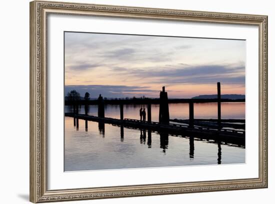 10th Street Marina Park, Port of Everett, Washington, USA-Merrill Images-Framed Photographic Print