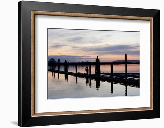 10th Street Marina Park, Port of Everett, Washington, USA-Merrill Images-Framed Photographic Print