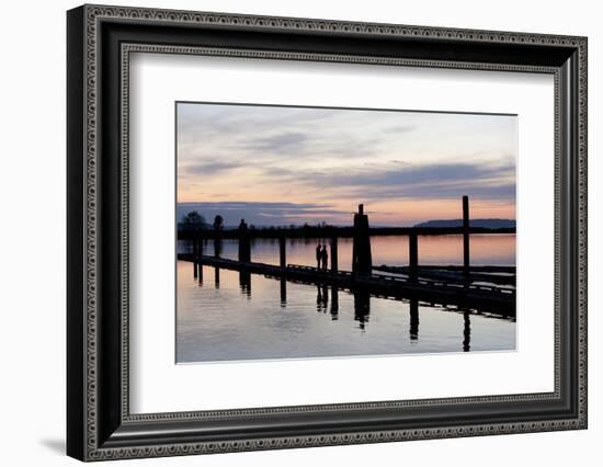 10th Street Marina Park, Port of Everett, Washington, USA-Merrill Images-Framed Photographic Print