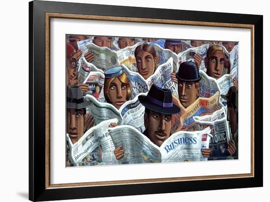 11.12.13, 2014-PJ Crook-Framed Giclee Print