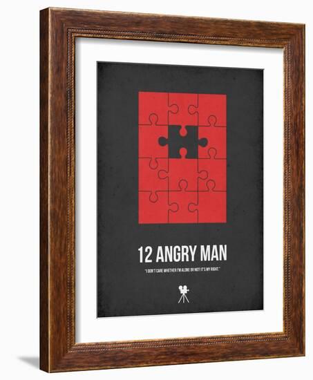 12 Angry Man-NaxArt-Framed Art Print