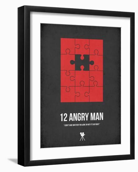 12 Angry Man-NaxArt-Framed Art Print