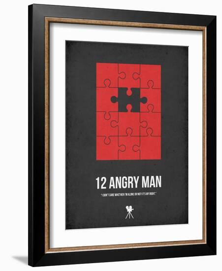 12 Angry Man-NaxArt-Framed Art Print