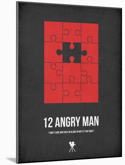 12 Angry Man-NaxArt-Mounted Art Print