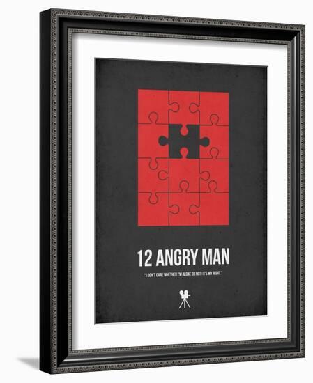 12 Angry Man-NaxArt-Framed Art Print