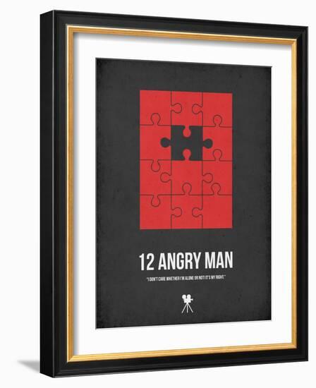 12 Angry Man-NaxArt-Framed Art Print