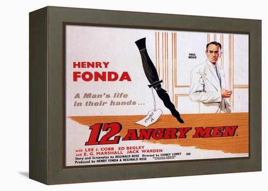 12 Angry Men, 1957-null-Framed Stretched Canvas