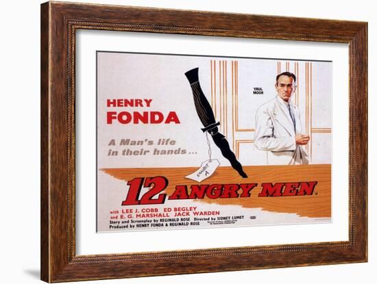 12 Angry Men, 1957-null-Framed Art Print