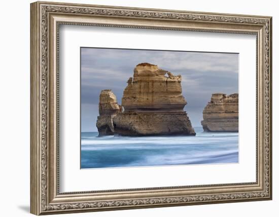 12 Apostles National Marine Park, Gibsons Beach, Port Campbell National Park, Princetown, Victoria-Cahir Davitt-Framed Photographic Print